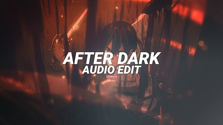 after dark (violin remix) - mr.kitty [edit audio]