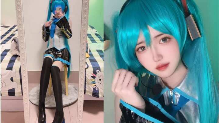 I'll sing my heart out as a princess | Hatsune Miku cosplay