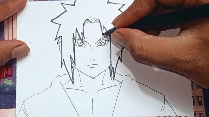 DRAWING SASUKE