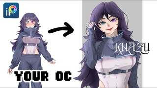 Nggambarin OCmu dengan ArtStyleku | Draw Your OC #1