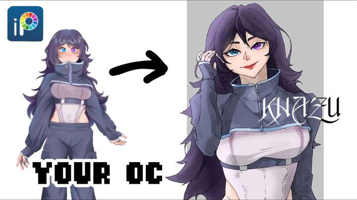 Nggambarin OCmu dengan ArtStyleku | Draw Your OC #1