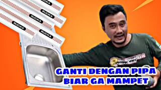 EDUKASI PEMASANGAN BAK CUCI PIRING/KITCHEN SINK PAKAI PIPA PVC
