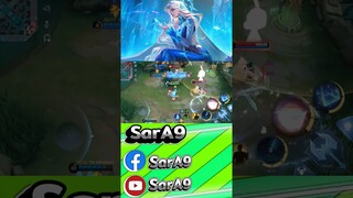 แช่แข็งไม่พัก 🥶 | Aurora Mobile legends #mobilelegends #mlbb #aurora #gameplay #shorts #sara9