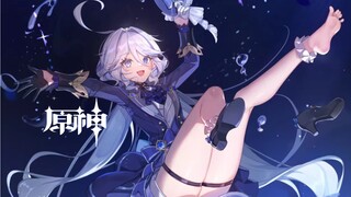 【原神/动态壁纸】芙芙驾到！我画的芙宁娜动起来了！