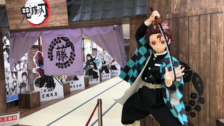 [Harapan & Nana – Rutinitas Jelajah Toko dan Belanja] Toko eksklusif Kimetsu no Yaiba di Jump Shop O