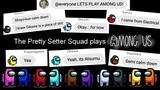 haikyuu texts - The Pretty Setter Squad plays "Among Us"