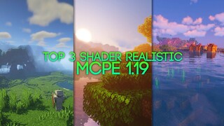 3 SHADER REALISTIC MCPE 1.19 KEREN SHADER RENDER DRAGON ! Shader Ringan Support Ram 2gb!!