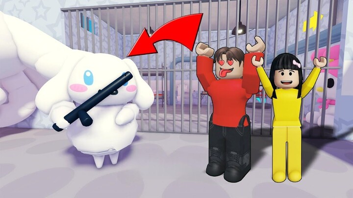 Yuta Mio Dan Baby Celine Lari Dari Penjara Cinamoroll  ROBLOX