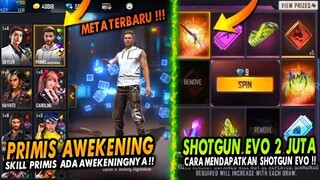 TOP 5 DAFTAR TRIK & BUG DAN UPDATE TERBARU DI FREE FIRE - SKILL PRIMIS AWEKENING!! DAPAT SHOTGUN EVO