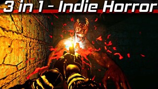 3-IN-1 Video - #062​​ (Indie Horror Games)