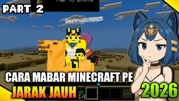 Cara Mabar bareng di minecraft Jarak Jauh | Part 2