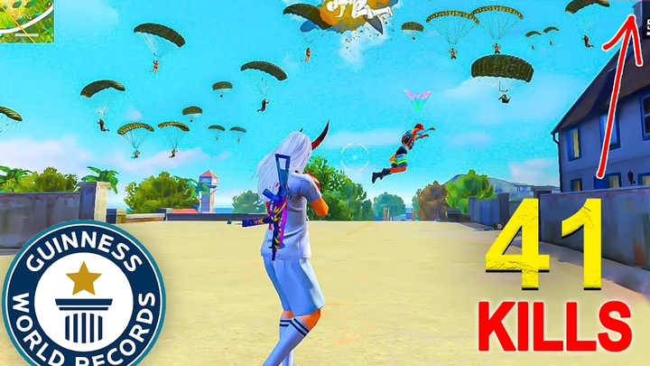 สถิติโลกที่ดีที่สุด 42 Kills - แต่ไม่ใช่การเล่นเกม 🙂 Garena Free Fire บันทึกการฆ่าสูงสุด