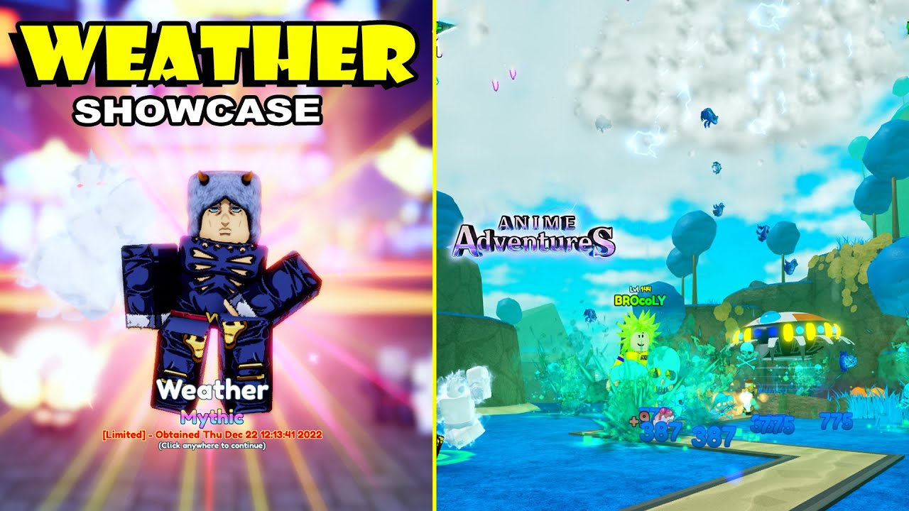 NEW OP CODE HOW TO GET NEW LIMITED WEATHER REPORTER  OP EVO  SHOWCASE ANIME  ADVENTURES TD ROBLOX  YouTube