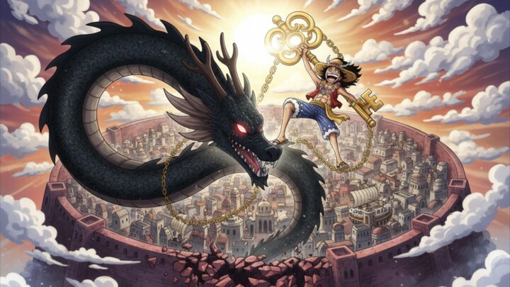 Lutffy Akhirnya Menemukan Kunci Untuk Menghancurkan Dunia One Piece