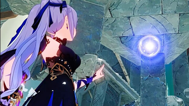 Keqing: This is the power of level 100! One strike, two dragon lizards!