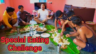 My Family Special EATING CHALLENGE || Oksa thongba || Manipuri pork curry eating challenge manipuri