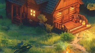 Cozy Cabin Nighttime Escape