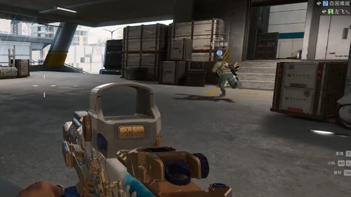 Only a vegetative patient could keep it together after that chainsaw hit.