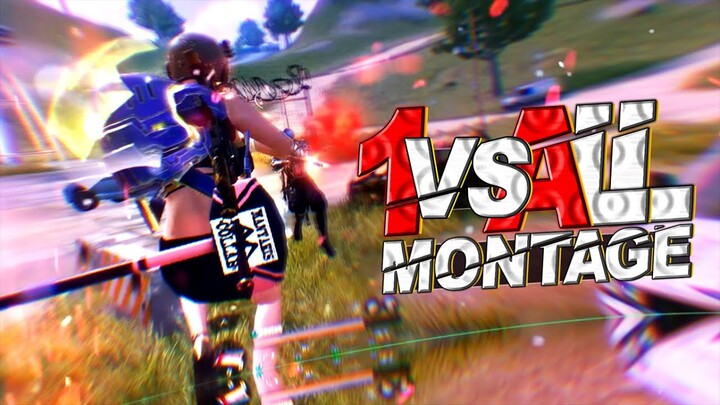 ROS 1 VS ALL MONTAGE! #3 | Ultimate Outplays(Rules of Survival)
