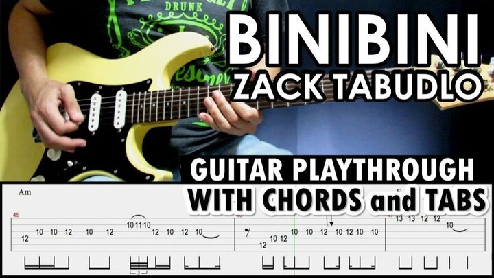 Binibini - Zack Tabudlo (Guitar Cover with Tabs)