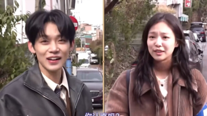 Jennie骗了崔然竣 然竣:“原来人生的苦就是这样”双担狂喜！俩人同框光看脸就幸福了～