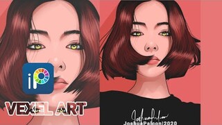 VEXEL ART WORKFLOW | SKIN BLENDING | IBISPAINTX