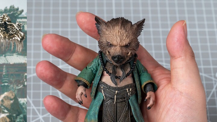 Grandma in the city! INART's Black Myth: Wukong: Zhu Bajie unboxing and trial play!
