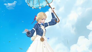 新动作换一个手持物就可以cos薇尔莉特！