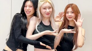 好漂亮的腰！好完美身材！ITZY《幻想朋友》练习室幕后舞蹈cha！