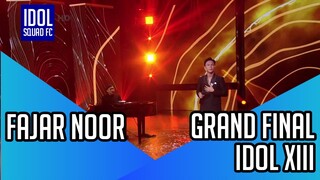 FAJAR NOOR - TAHTA HATIKU #PENDAMPINGMU | GRAND FINAL INDONESIAN IDOL XIII