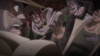 [JOJO: The Root of All Evil] The famous hilarious scene of Stardust Crusaders!