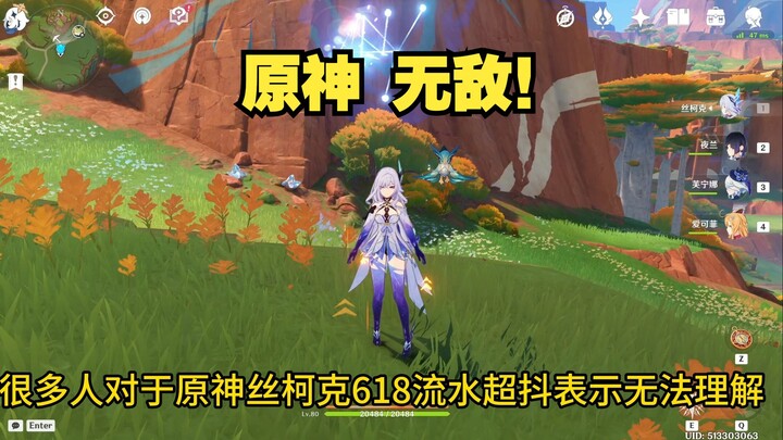丝柯克618流水超抖无法理解？四年老登道出原神真正牛逼之处