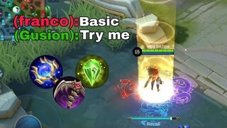 TRY YOUR BEST TO STAY ALIVE FROM ME - Gusion Montage #6+ Skin Giveaway | MLBB