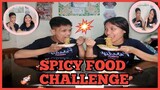 SPICY FOOD CHALLENGE 🔥 (SOBRANG LAUGHTRIP NITO )