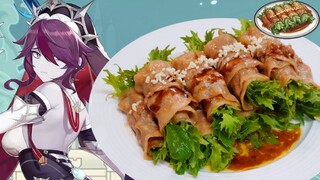 Genshin Impact Recipe: Minty Meat Rolls from Windblume Festival