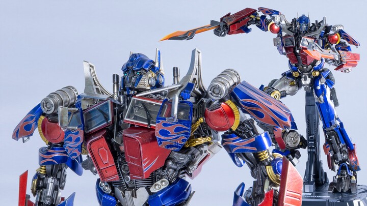 [Toy Shangzhi] No.57 Threezero DLX Berubah menjadi 2 Optimus Prime