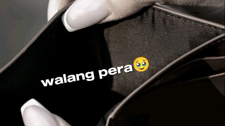 walang pera😔