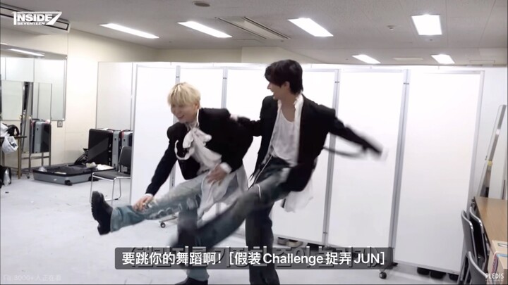 [SEVENTEEN] แน่นอนว่ามีฝูงชนกำลังดูการถ่ายทำชาเลนจ์ CBZ แมวสีส้มอยู่~~~