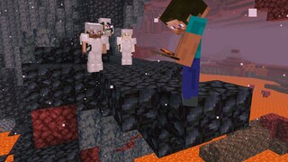 عندما يتم مطاردتك من قبل لاعب MC الذي لن يموت أبدًا!