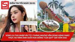 Song Ji A thu nhập vài tỷ nhưng vẫn dùng hàng fake?; Thực hư hình ảnh suối hoa giống “của quý”?