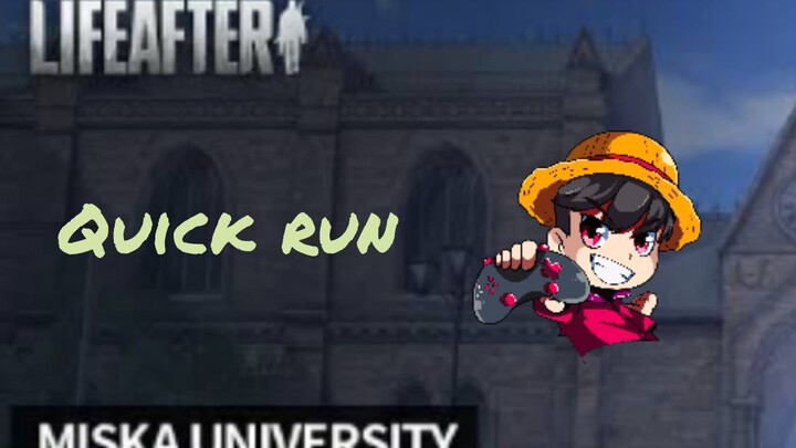 Life After Gameplay: Miska University quick run| #VCreator