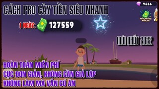 Cách kiếm 120.000$ 1 ngày cực đơn giản, auto câu cá Play Together mới nhất 2022