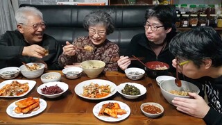 바다향 솔솔~ 굴 콩나물밥 먹방, 굴 김국, 굴 무침, 굴먹방, 굴밥, 시골먹방, 가족먹방 MUKBANG KOREAN FOOD COOKING ASMR | EATING SHOW
