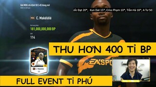 12m chơi full Tỉ phú mở MOG BOE +8 & săn EBS mới thu hơn 400 tỉ BP cùng  hot boy Côn Đảo