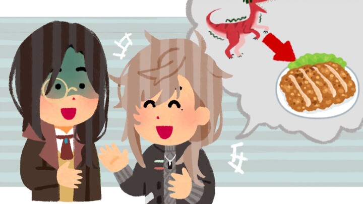 【يي/شيلينغ】يي يكشف تدريجيًا للظلام القوس قزح أمام شيلينغ في آرك [آرك: النجاة والتطور]