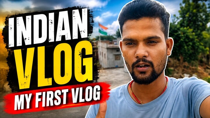 My First Vlog 🇮🇳 | Real Indian Village Life | My Daily Life