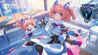 Cyber Cherubin Live Wallpaper | Angela Aspirants Skin | Mobile Legends Bang Bang