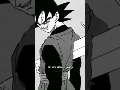 Anime vs Manga | Black Goku