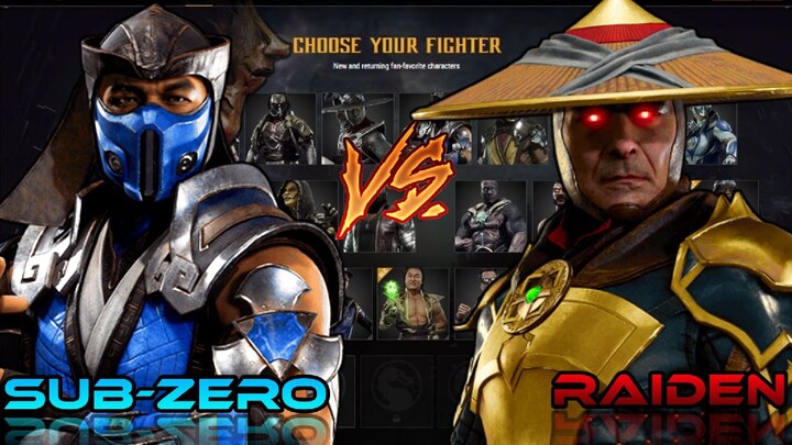 MK11 SUB-ZERO VS SCORPION FACTION WARS!!!