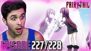 "WHAT IS ACTUALLY GOING ON" Fairy Tail Ep.227,228 Live Reaction!